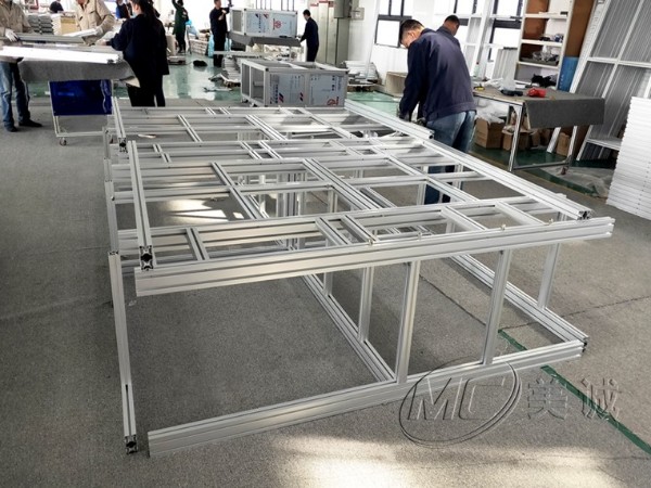 N95口罩機鋁型材機架現(xiàn)貨靠搶？交期靠搶？