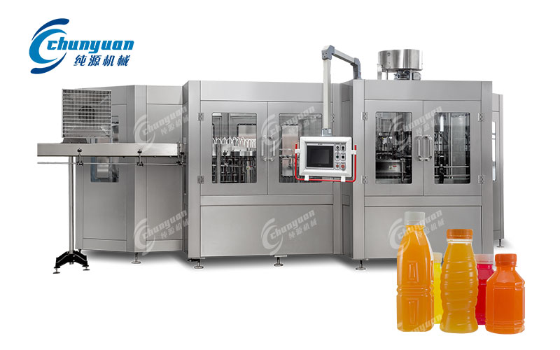 高效全自動(dòng)果汁灌裝機(jī)-2